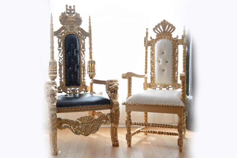 throne chair rental